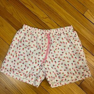 Strawberry Milk Mob Strawberry Men’s Swimsuit trunks
